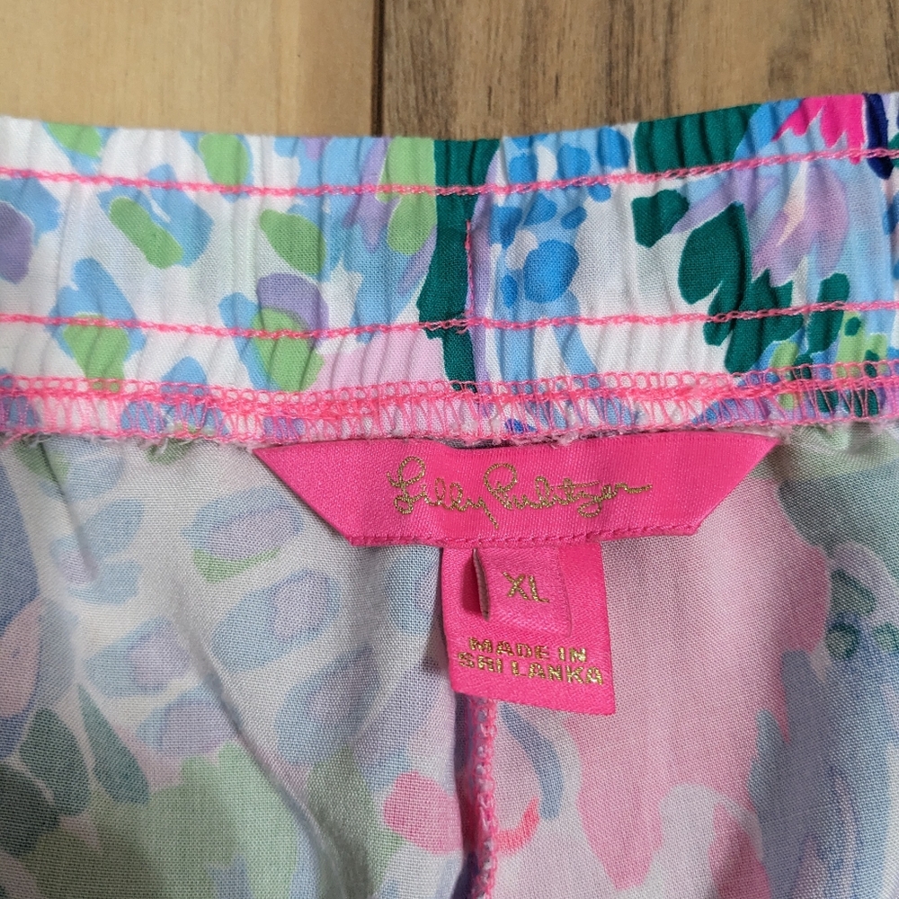 EUC! Lilly Pulitzer Katia Shorts Multi Raise The Bar Size XL - Picture 10 of 13